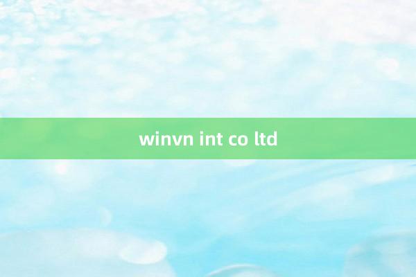 winvn int co ltd