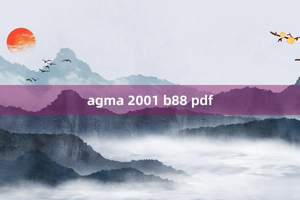 agma 2001 b88 pdf